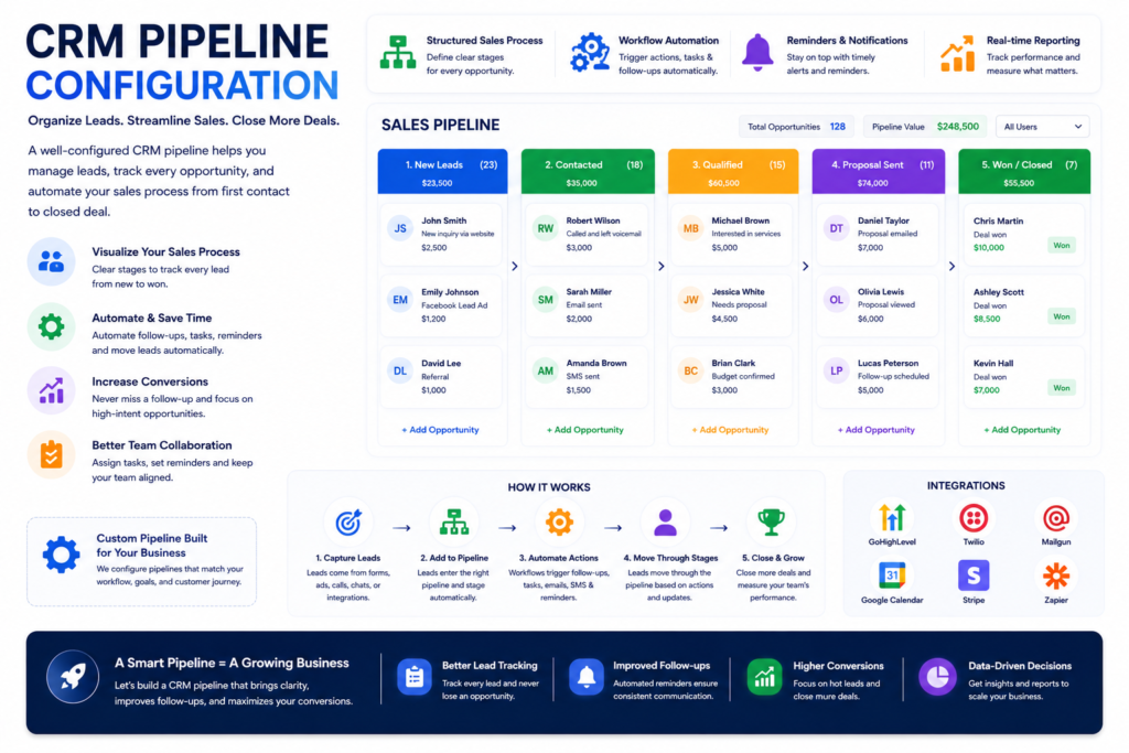 CRM Pipeline Configuration