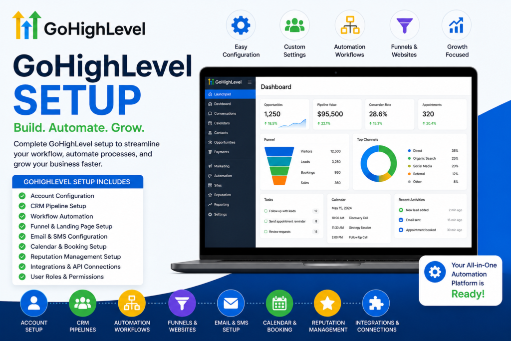 gohighlevel setup